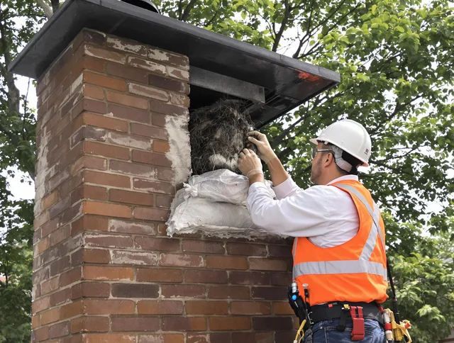 Humane removal of debris and animals by New Fairfield Chimney Sweep in New Fairfield, CT