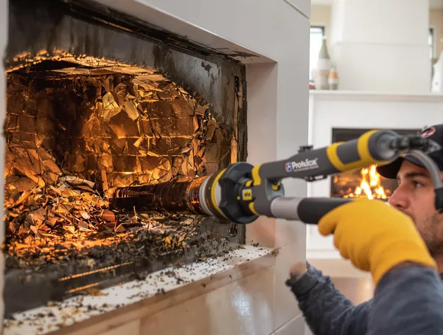 Professional chimney cleaning by New Fairfield Chimney Sweep in New Fairfield, CT