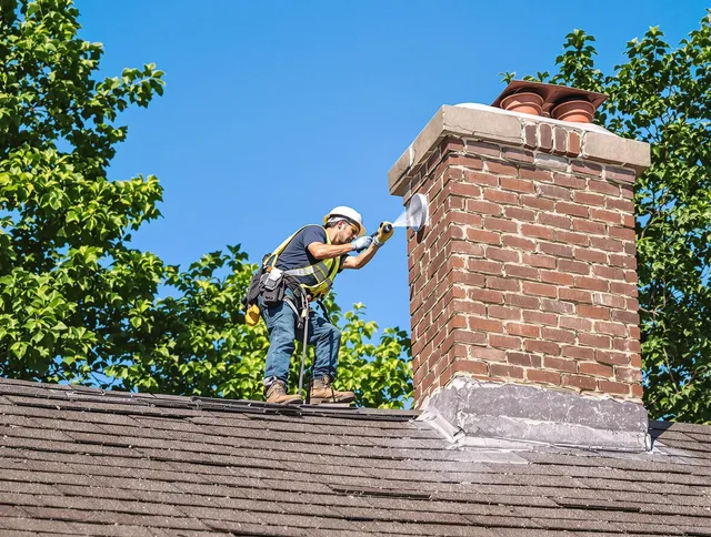 New Fairfield Chimney Sweep performing an inspection with advanced tools in New Fairfield, CT