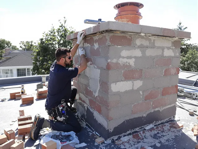 Advanced chimney repair process by New Fairfield Chimney Sweep in New Fairfield, CT