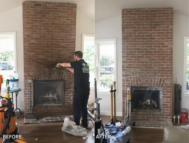 Finished chimney sweeping service by New Fairfield Chimney Sweep in New Fairfield, CT