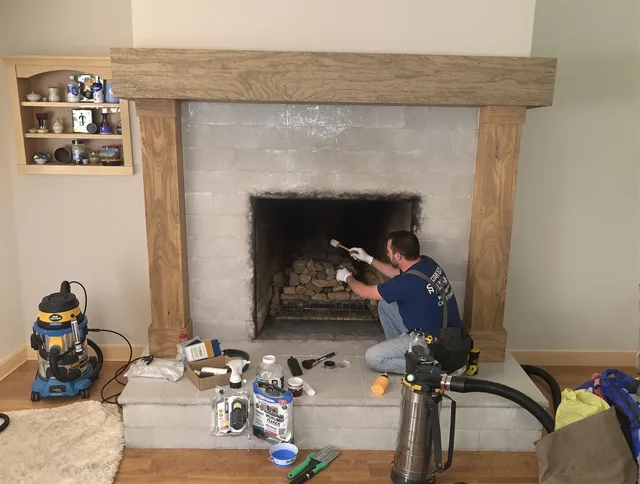 Detailed creosote removal process by New Fairfield Chimney Sweep in New Fairfield, CT